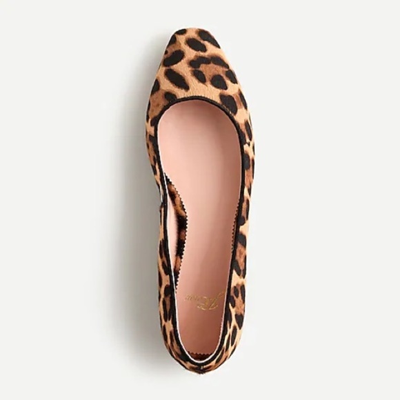 NWB J.Crew Carolyn Skimmer Flats in Leopar… - Picture 3 of 3